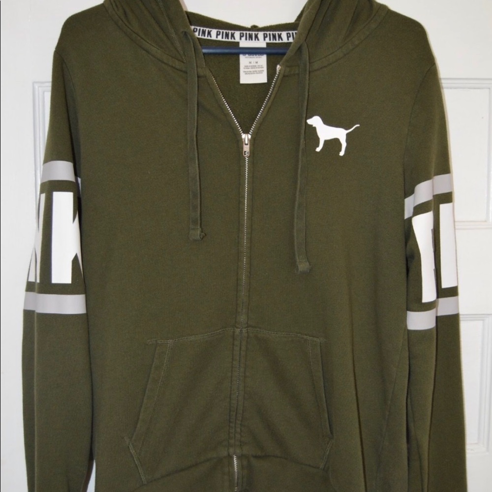 VS Pink Army Green Jacket🔥🤤